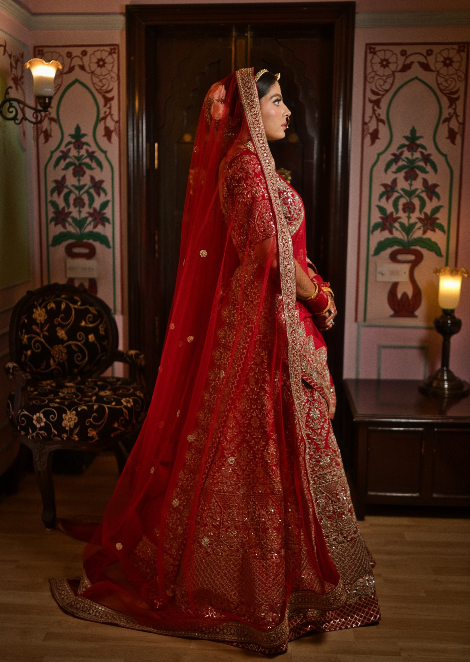 Bridal Portraits: Every stitch, every jewel, and the calm before it all begins.