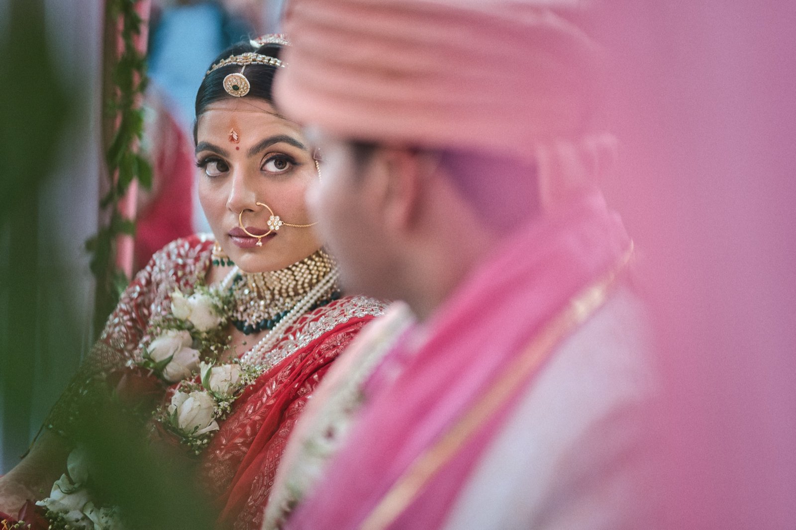 The Mandap: A sideways look. A shared joke. The moments no one plans.
