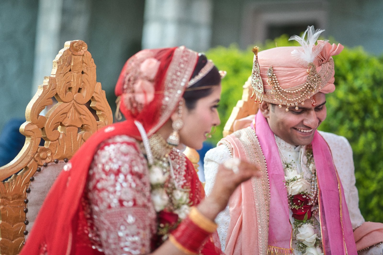 The Mandap: A sideways look. A shared joke. The moments no one plans.